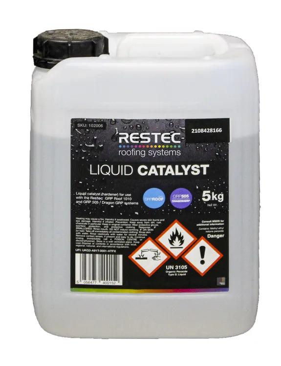 Catalyst GRP Roof 1010 - 5kg 4% Catalyst + Winter Accelerator
