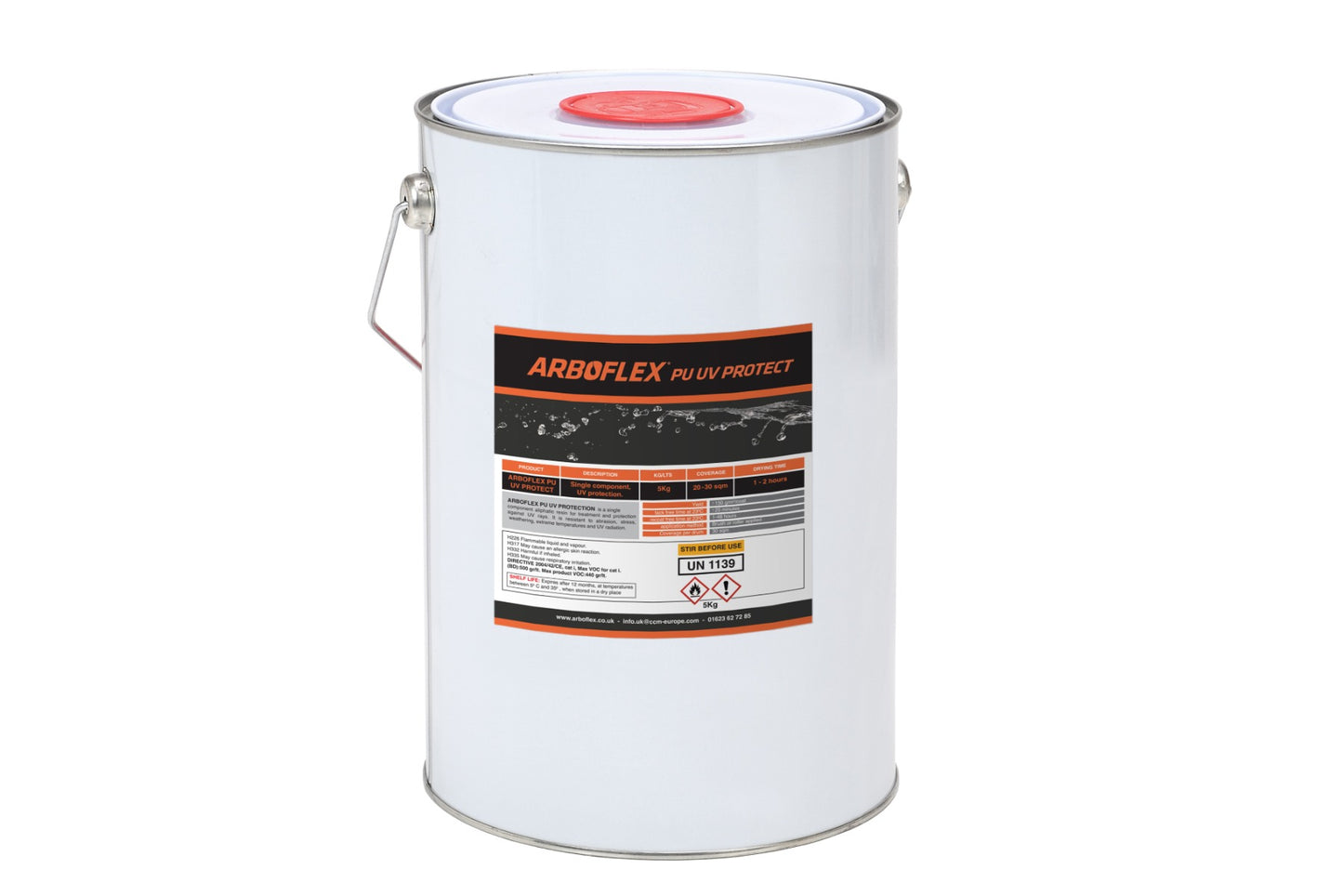 ArboFlex UV Protecting Top Coat Grey 5kg