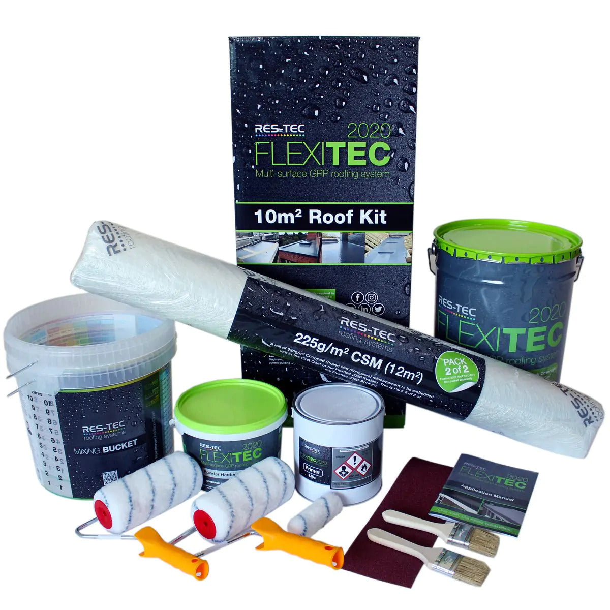 Flexitec 2020 Roofing Kit (10m2) Boxed kit