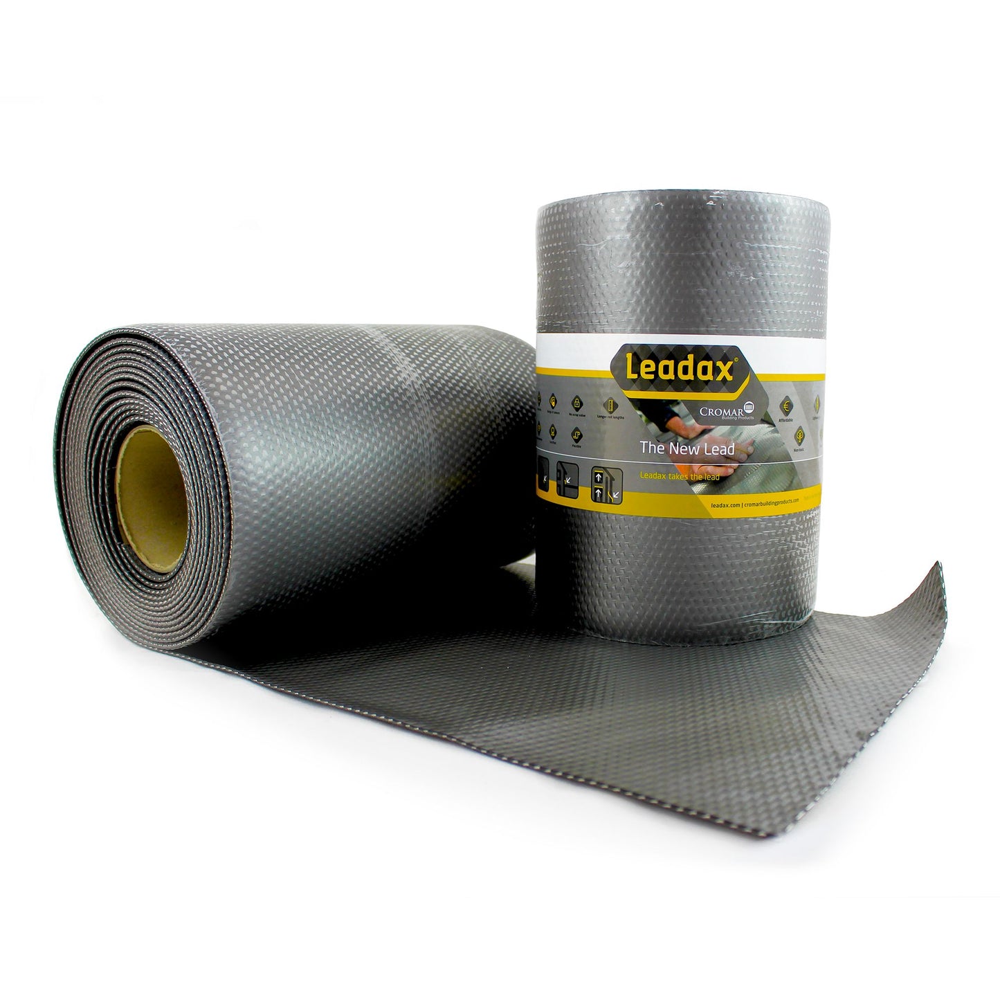 Leadax 450mm x 6m Grey