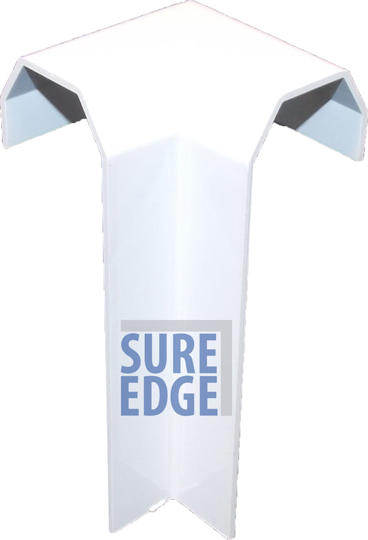 Sure Edge Corner Kerb Internal WHITE